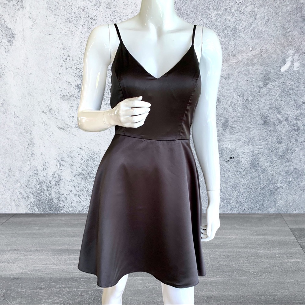 BE DARLIN FIT & FLAIR SATIN PARTY DRESS. SIZE 13/14